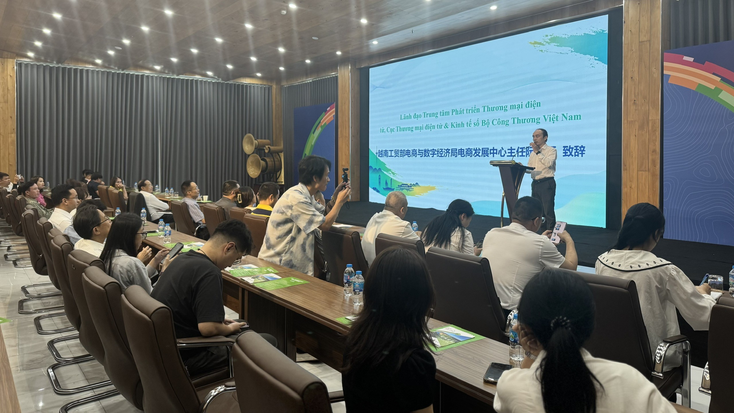 ông Nguyễn Tuấn Ngọc – Chủ nhiệm Trung tâm Phát triển Thương mại điện tử (Bộ Công Thương Việt Nam). (Ảnh: Minh Đức)