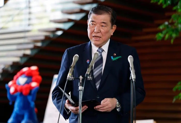 Thủ tướng Nhật Bản Ishiba Shigeru sắp thăm Việt Nam. (Ảnh: AP) Thủ tướng Nhật Bản Ishiba Shigeru sắp thăm Việt Nam. (Ảnh: AP)
