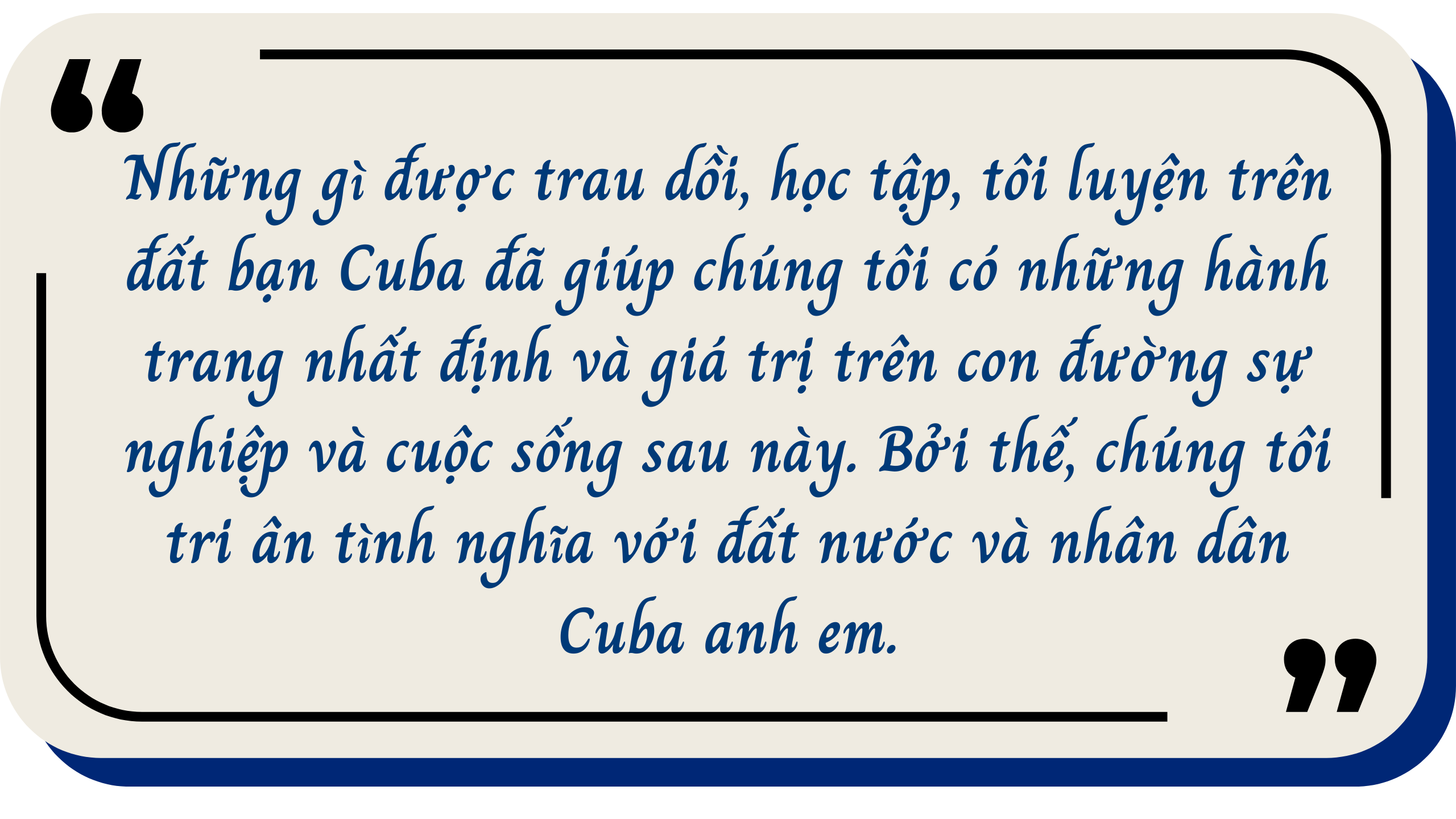 Cuba - Kỷ niệm một thời một đời in dấu Cuba - Kỷ niệm một thời một đời in dấu