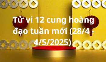 Tử vi 12 cung hoàng đạo tuần mới (28/4 - 4/5/2025): Ma Kết công việc suôn sẻ