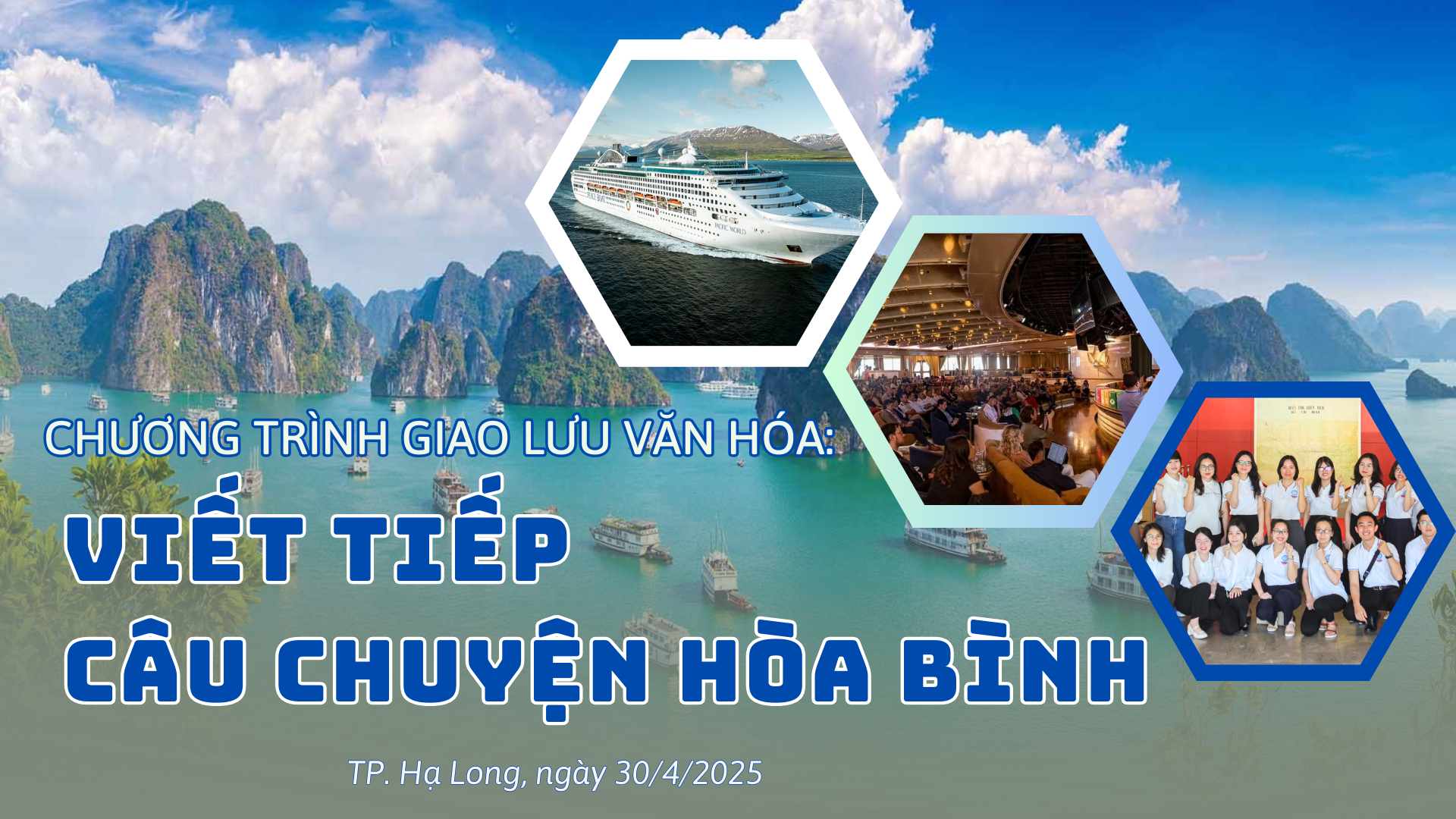 Chương trình Giao lưu văn hóa "Viết tiếp câu chuyện hòa bình"