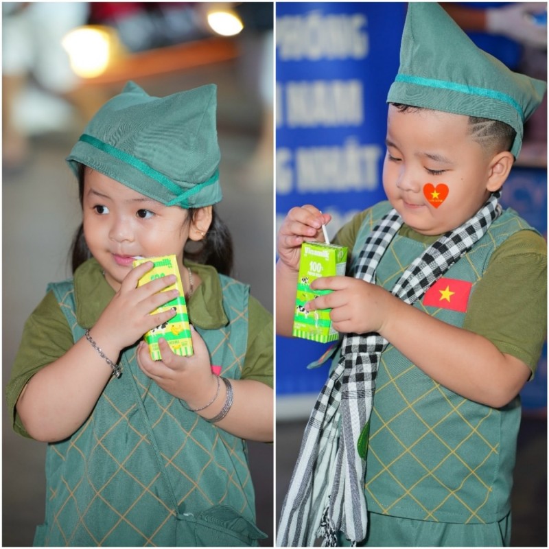 Những búp măng non của đất nước luôn được Vinamilk đặc biệt quan tâm chăm sóc dinh dưỡng tốt nhất.