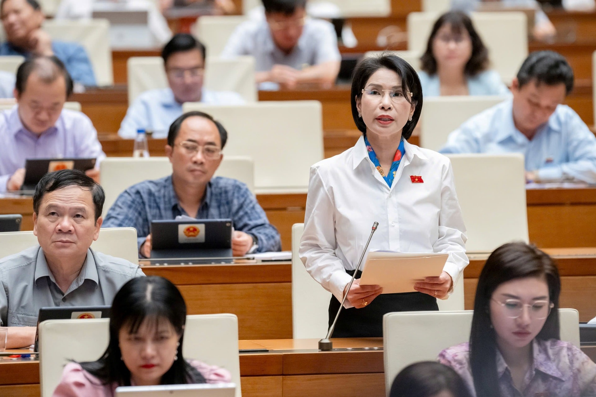 Luật Khoa học công nghệ và Đổi mới sáng tạo: Động lực cho phát triển bền vững trong kỷ nguyên số Đại biểu hiến kế phát triển Quỹ phát triển khoa học và công nghệ