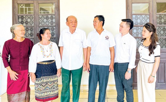 Hội hữu nghị Việt Nam - Lào tỉnh Thái Bình: Điểm tựa của lưu học sinh Lào Học sinh Lào được chăm sóc ở Thái Bình