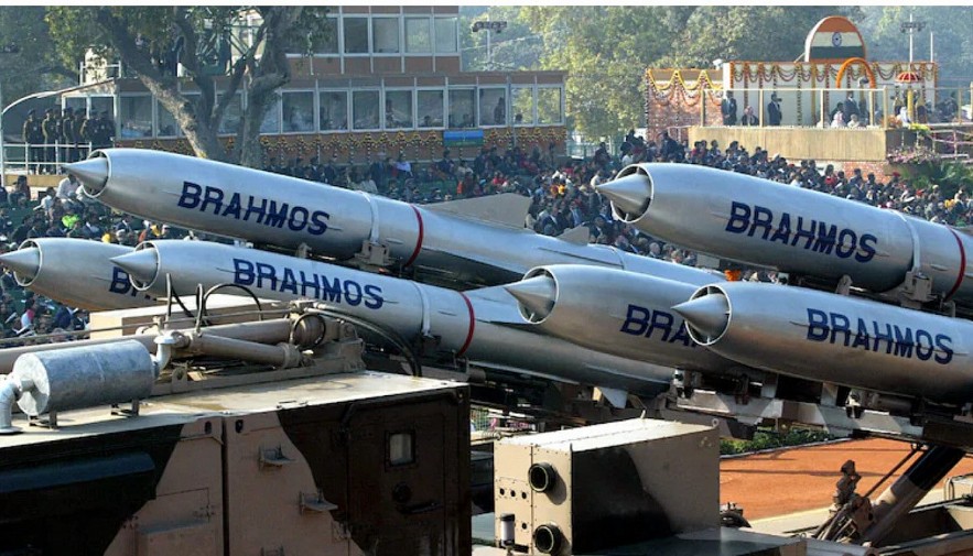 undefined Brahmos is a universal long range supersonic cruise missile system that can be launched from land, sea and air.