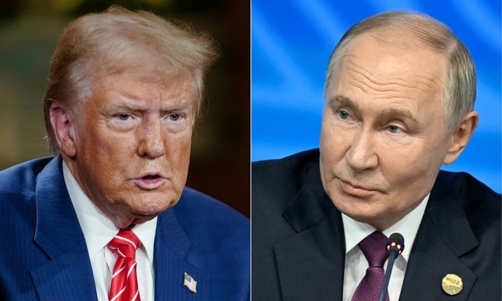 Tổng thống Mỹ Donald Trump (trái) và Tổng thống Nga Vladimir Putin. (Ảnh: REUTERS) Tổng thống Mỹ Donald Trump (trái) và Tổng thống Nga Vladimir Putin. (Ảnh: REUTERS)