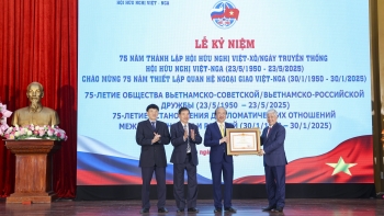 Kỷ niệm 75 năm ngày thành lập Hội hữu nghị Việt - Xô/Ngày truyền thống Hội hữu nghị Việt - Nga