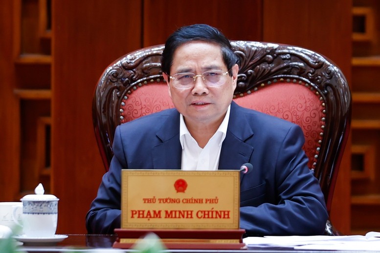Thủ tướng chủ trì cuộc họp của Thường trực Chính phủ. (Ảnh: Báo Chính phủ) Thủ tướng chủ trì cuộc họp của Thường trực Chính phủ. (Ảnh: Báo Chính phủ)