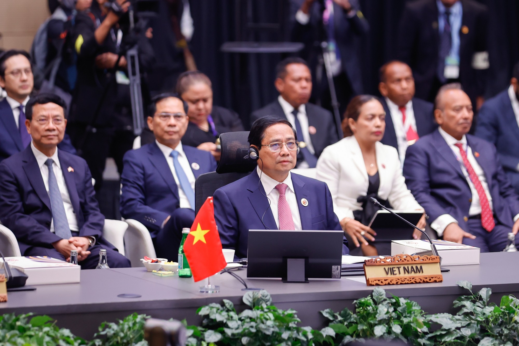 Thủ tướng Phạm Minh Chính: ASEAN phát huy mạnh mẽ "5 hơn" với ba trọng tâm hợp tác Thủ tướng Phạm Minh Chính: ASEAN phát huy mạnh mẽ "5 hơn" với ba trọng tâm hợp tác