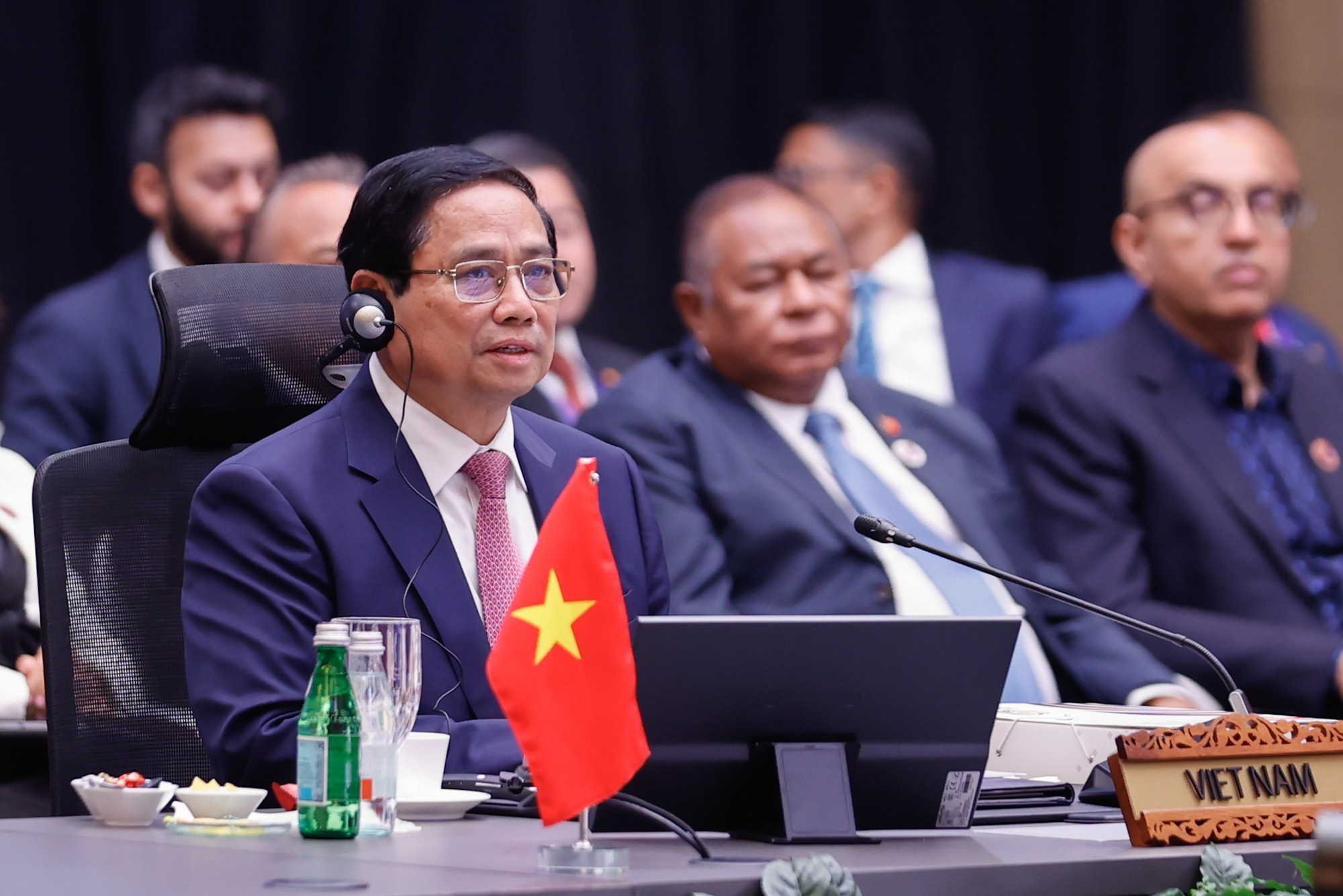 Thủ tướng Phạm Minh Chính: ASEAN phát huy mạnh mẽ "5 hơn" với ba trọng tâm hợp tác Thủ tướng Phạm Minh Chính: ASEAN phát huy mạnh mẽ "5 hơn" với ba trọng tâm hợp tác