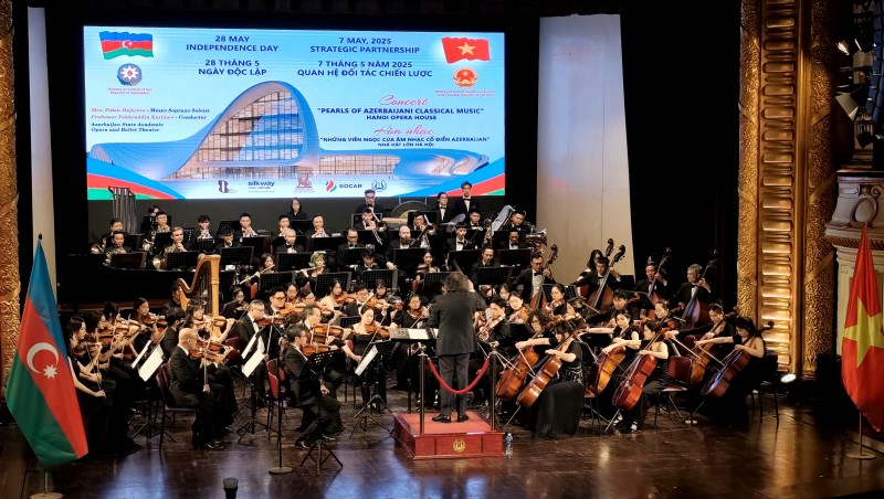 undefined Hoà nhạc hữu nghị Việt Nam - Azerbaijan: Giai điệu kết nối nhân dân