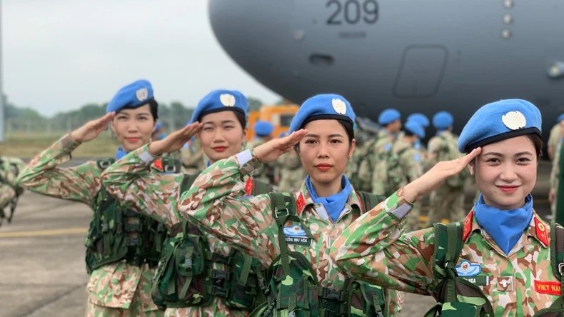Dấu ấn Việt Nam trên bản đồ gìn giữ hòa bình thế giới Dấu ấn Việt Nam trên bản đồ gìn giữ hòa bình thế giới