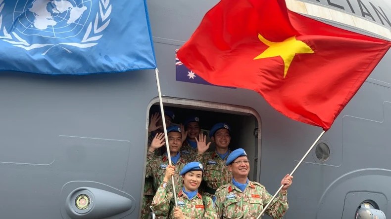 Dấu ấn Việt Nam trên bản đồ gìn giữ hòa bình thế giới Dấu ấn Việt Nam trên bản đồ gìn giữ hòa bình thế giới