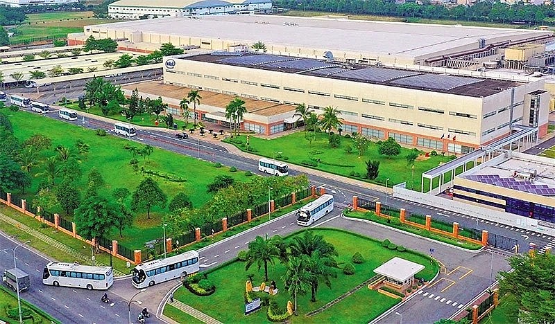 An overview of Intel Factory in Ho Chi Minh City's Saigon High-Tech Park (Source: baodautu.vn) An overview of Intel Factory in Ho Chi Minh City's Saigon High-Tech Park (Source: baodautu.vn)