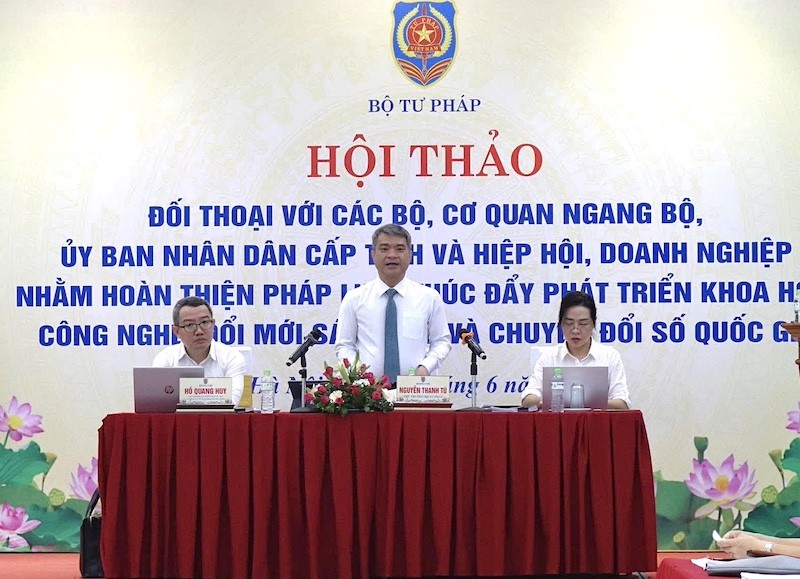 Hoàn thiện pháp luật để thúc đẩy đổi mới sáng tạo và chuyển đổi số quốc gia Hoàn thiện pháp luật để thúc đẩy đổi mới sáng tạo và chuyển đổi số quốc gia