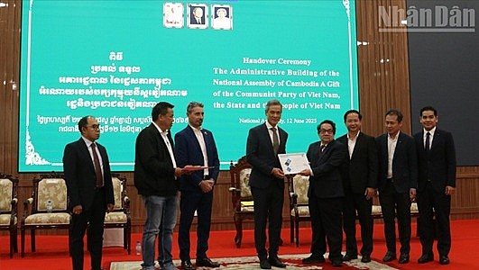 New Administrative Building - Vietnam's Gift of Friendship to Cambodian National Assembly New Administrative Building - Vietnam's Gift of Friendship to Cambodian National Assembly