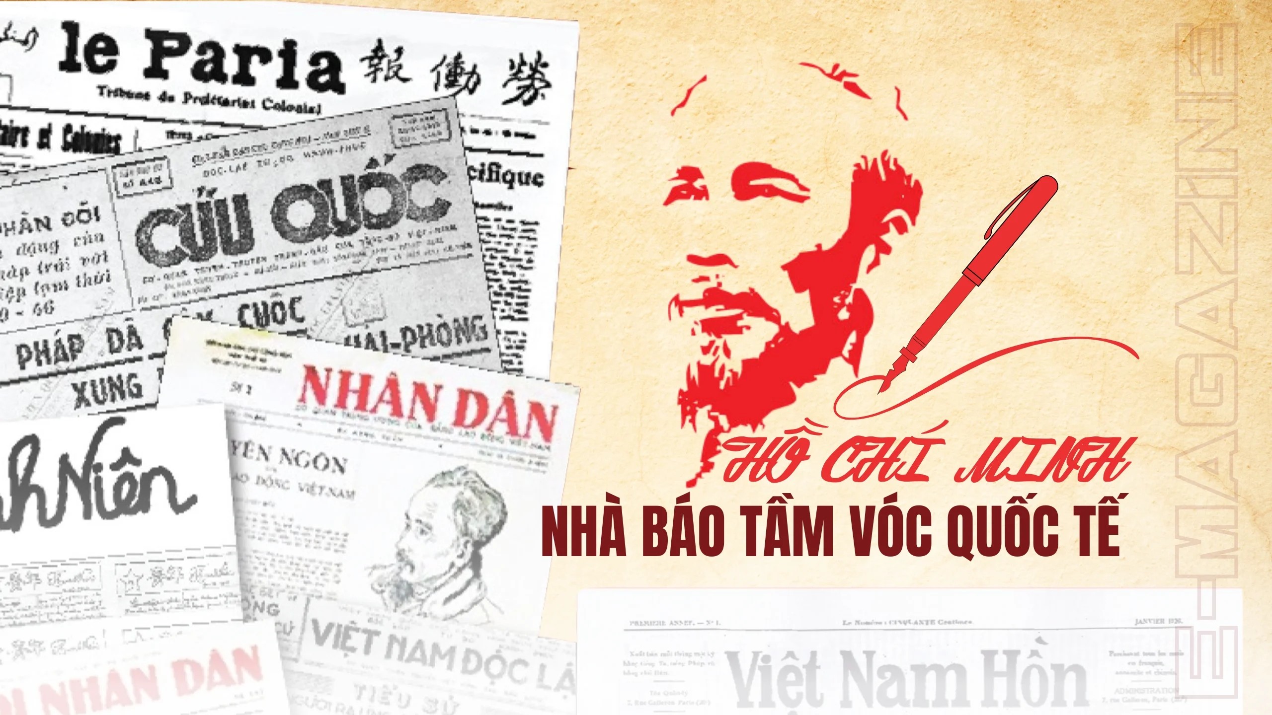 Hồ Chí Minh: Nhà báo tầm vóc quốc tế Hồ Chí Minh: Nhà báo tầm vóc quốc tế