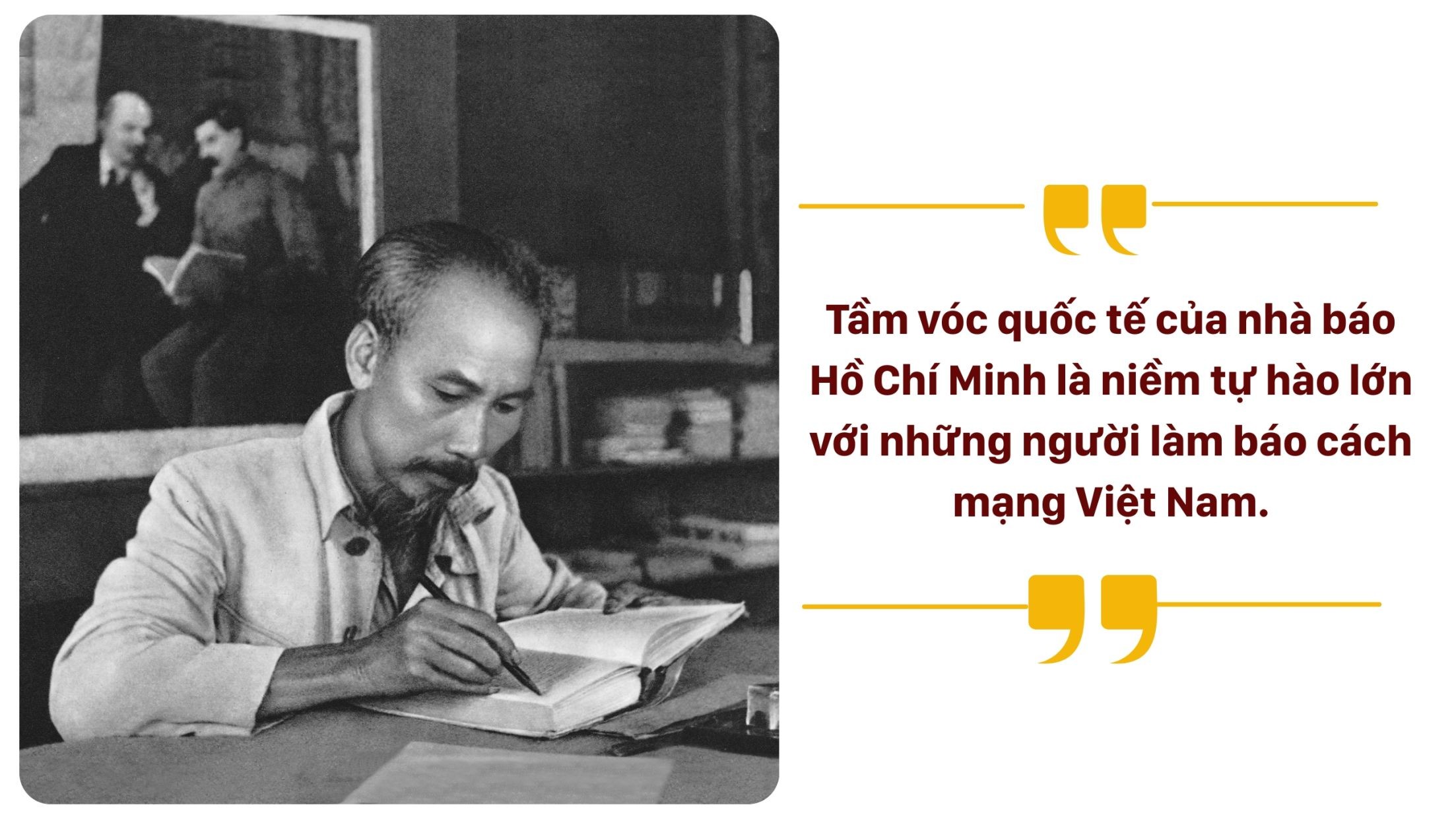 Hồ Chí Minh: Nhà báo tầm vóc quốc tế Hồ Chí Minh: Nhà báo tầm vóc quốc tế