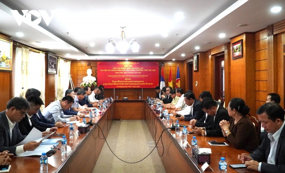 Báo chí Việt Nam -Lào phối hợp hiệu quả tuyên truyền, thông tin đối ngoại Báo chí Việt Nam -Lào phối hợp hiệu quả tuyên truyền, thông tin đối ngoại