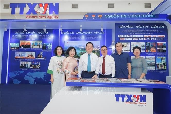130 gian trưng bày đặc sắc tại Hội báo toàn quốc năm 2025 130 gian trưng bày đặc sắc tại Hội báo toàn quốc năm 2025