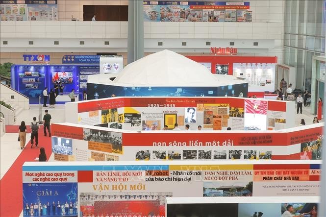 130 gian trưng bày đặc sắc tại Hội báo toàn quốc năm 2025 130 gian trưng bày đặc sắc tại Hội báo toàn quốc năm 2025