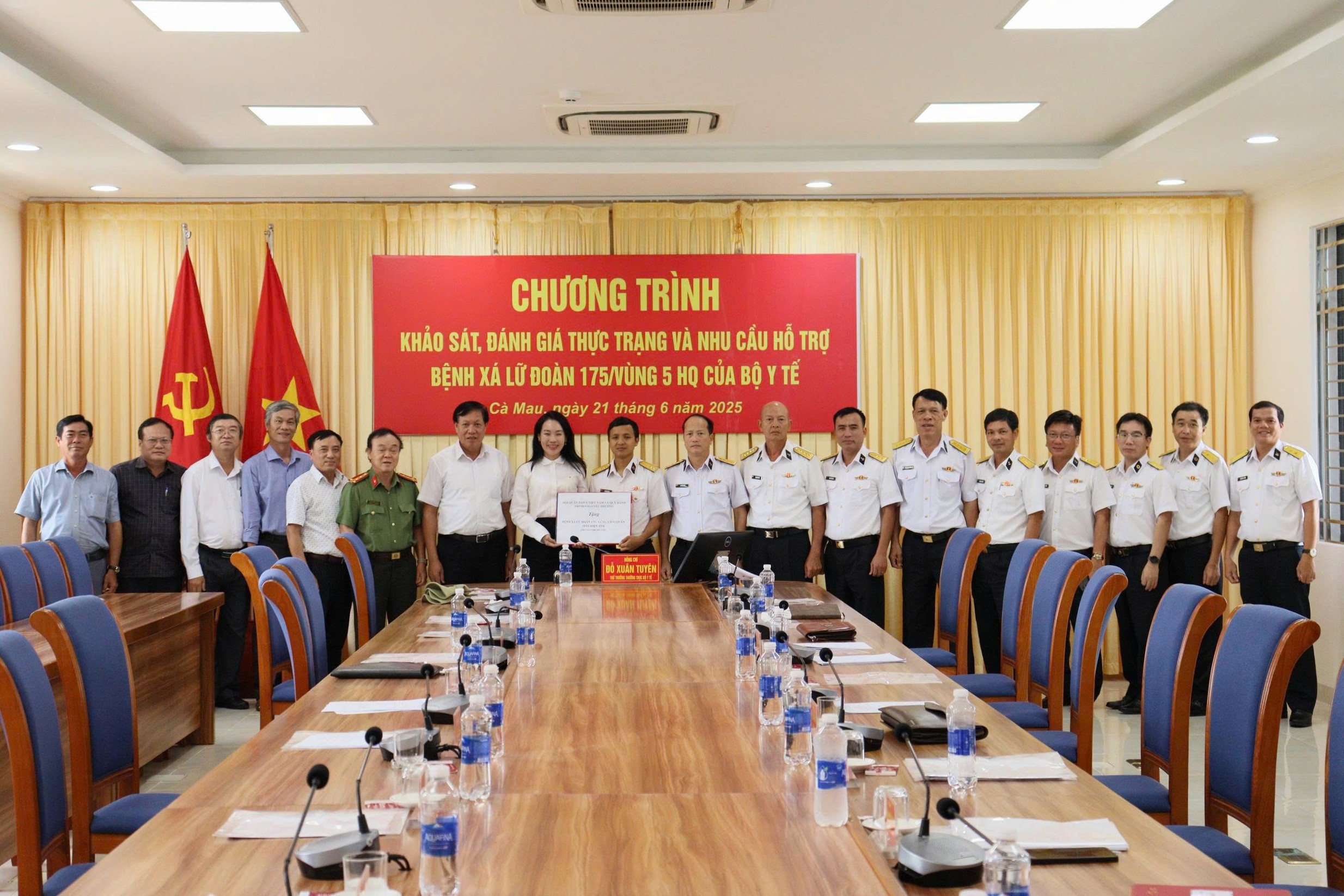 Bộ Y tế khảo sát, hỗ trợ nâng cao năng lực Bệnh xá Lữ đoàn 175 Bộ Y tế khảo sát, hỗ trợ nâng cao năng lực Bệnh xá Lữ đoàn 175