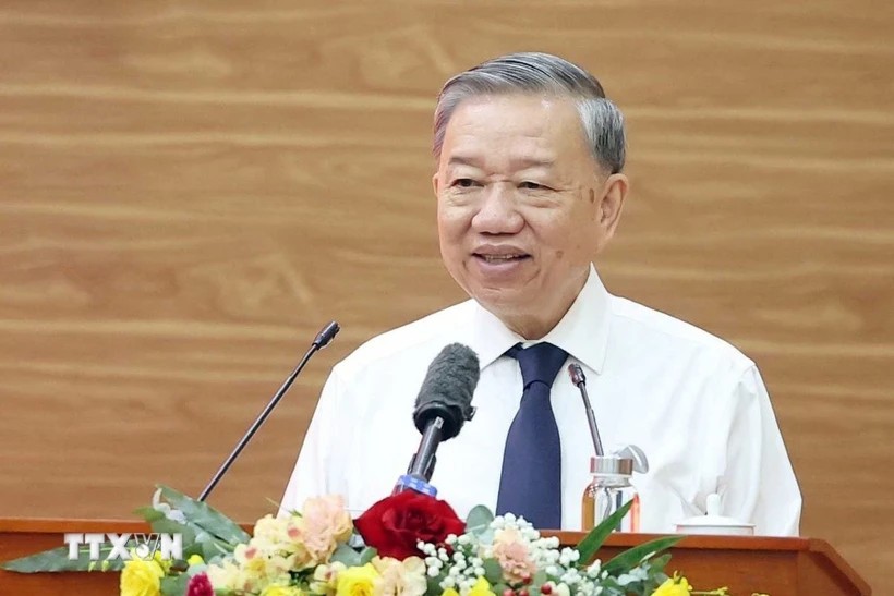 Tổng Bí thư làm việc với Đảng ủy Mặt trận Tổ quốc, các đoàn thể Trung ương Tổng Bí thư làm việc với Đảng ủy Mặt trận Tổ quốc, các đoàn thể Trung ương