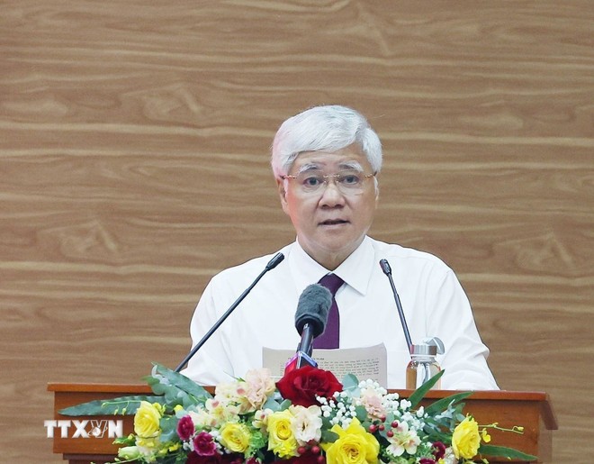 Tổng Bí thư làm việc với Đảng ủy Mặt trận Tổ quốc, các đoàn thể Trung ương Tổng Bí thư làm việc với Đảng ủy Mặt trận Tổ quốc, các đoàn thể Trung ương