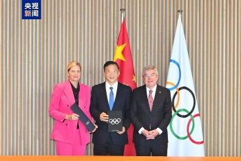 Đài CMG hội đàm với Ủy ban Olympic quốc tế thúc đẩy phát sóng các sự kiện thể thao