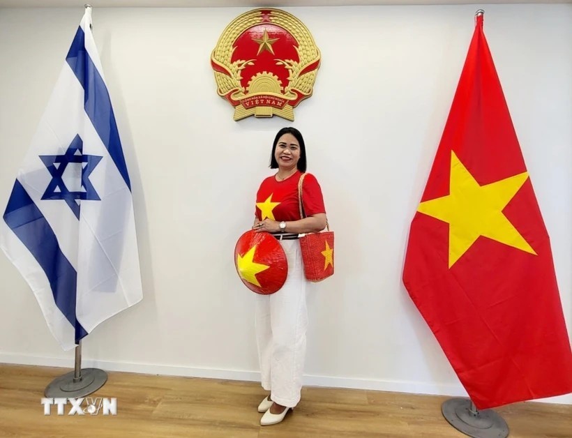 Truong Thi Hong, President of the Vietnamese Association in Israel. (Photo: VNA) Truong Thi Hong, President of the Vietnamese Association in Israel. (Photo: VNA)