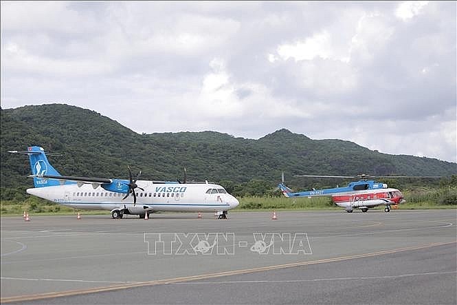 Con Dao Airport served nearly 100,000 passengers between May and June, (Photo: VNA) Con Dao Airport served nearly 100,000 passengers between May and June, (Photo: VNA)