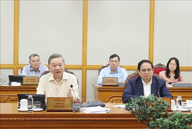 Tổng Bí thư Tô Lâm: Kịp thời tháo gỡ khó khăn, vướng mắc khi vận hành bộ máy mới Tổng Bí thư Tô Lâm: Kịp thời tháo gỡ khó khăn, vướng mắc khi vận hành bộ máy mới