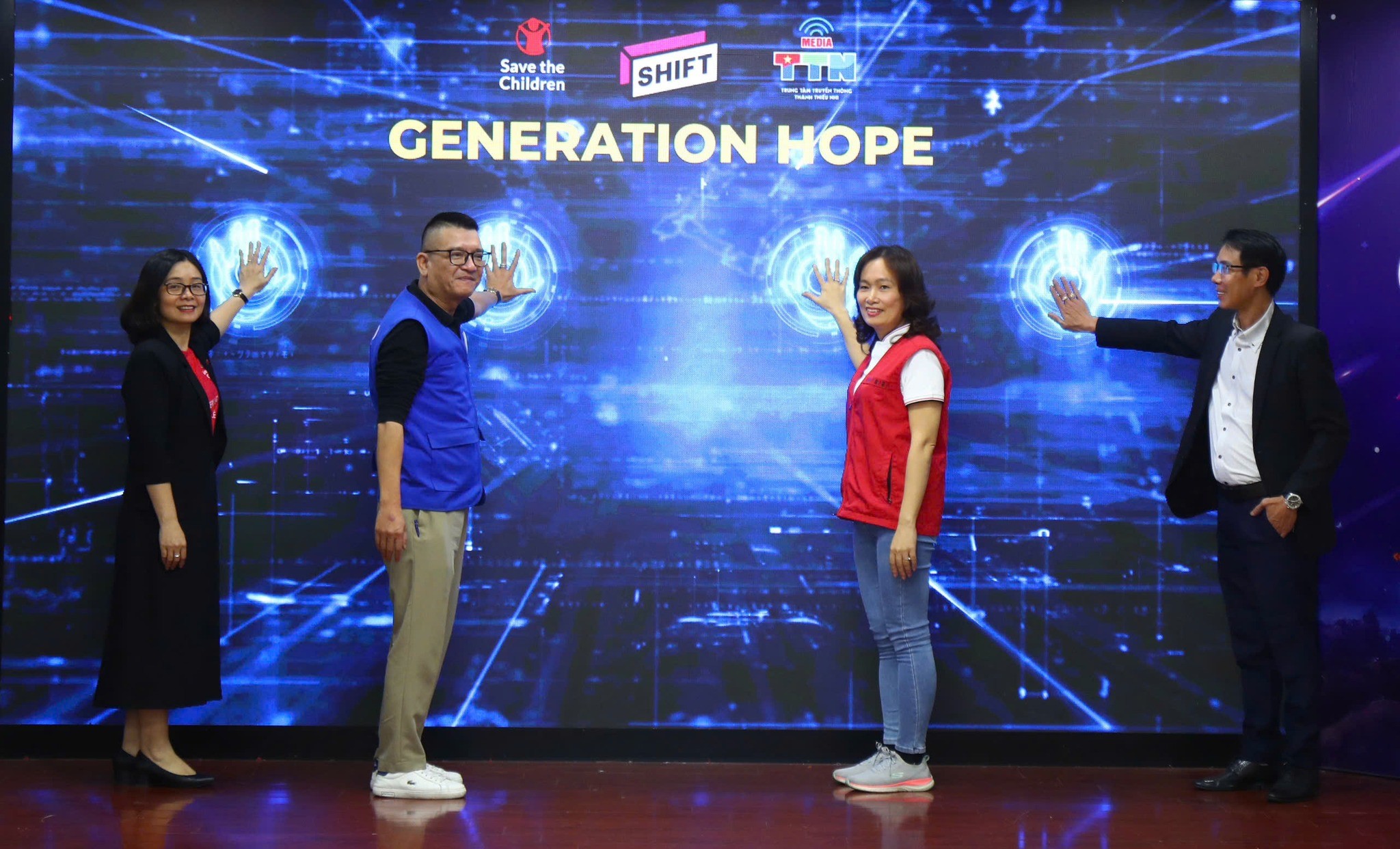 Lễ ra mắt ứng dụng Generation Hope, tháng 12/2024. (Ảnh: Tổ chức Cứu trợ Trẻ em) Lễ ra mắt ứng dụng Generation Hope, tháng 12/2024. (Ảnh: Tổ chức Cứu trợ Trẻ em)