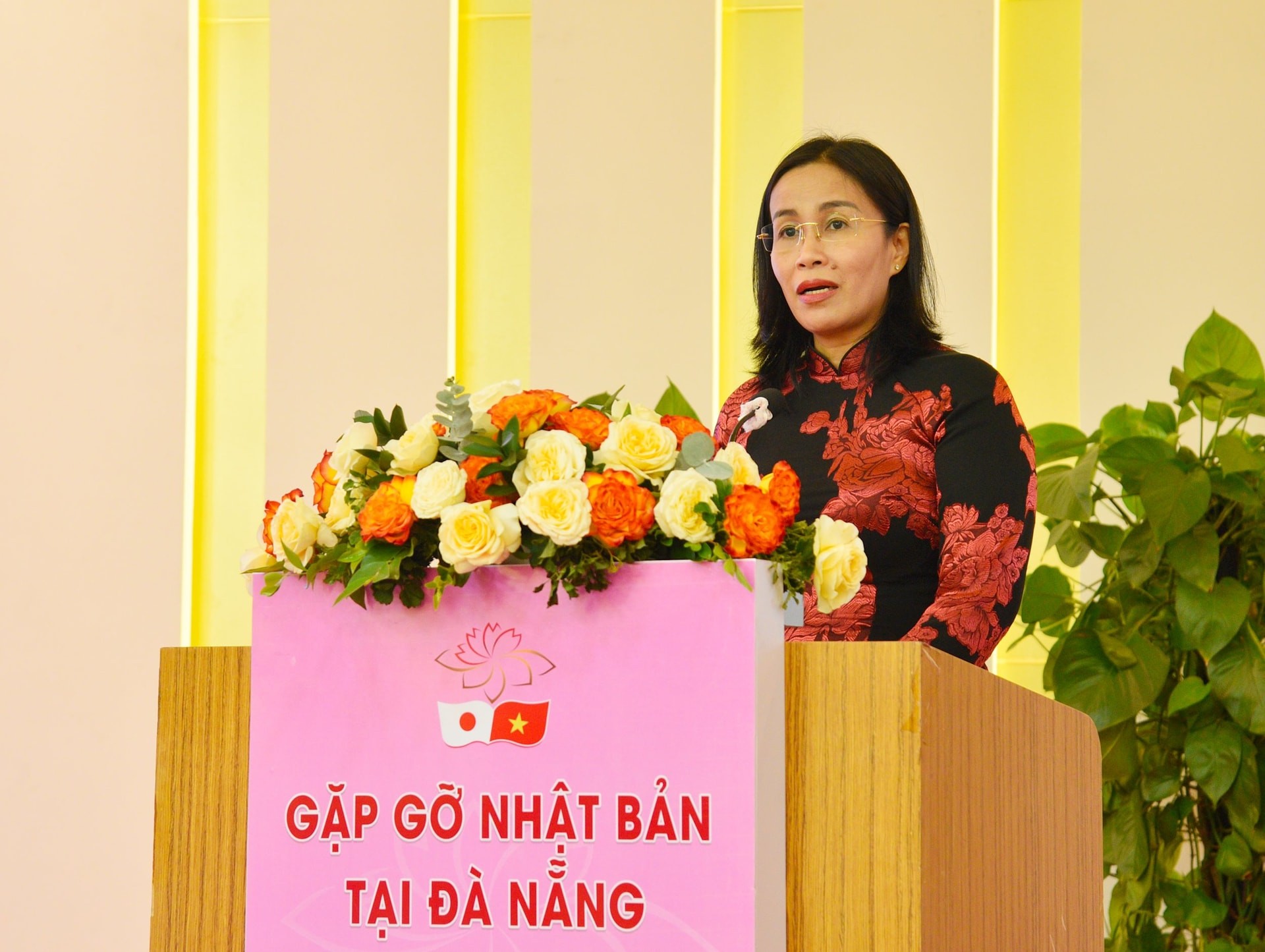 Phó Chủ tịch Ủy ban nhân dân thành phố Đà Nẵng Nguyễn Thị Anh Thi phát biểu kết luận Hội nghị. Ảnh: Báo Đà Nẵng Phó Chủ tịch Ủy ban nhân dân thành phố Đà Nẵng Nguyễn Thị Anh Thi phát biểu kết luận Hội nghị. Ảnh: Báo Đà Nẵng