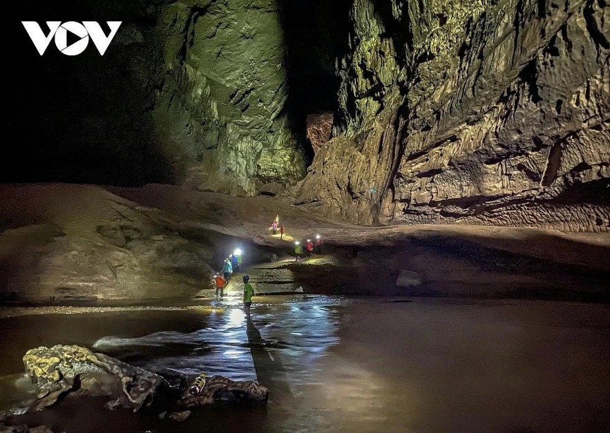 Son Doong Cave recognized as the world’s largest cave in 2013. Son Doong Cave recognized as the world’s largest cave in 2013.