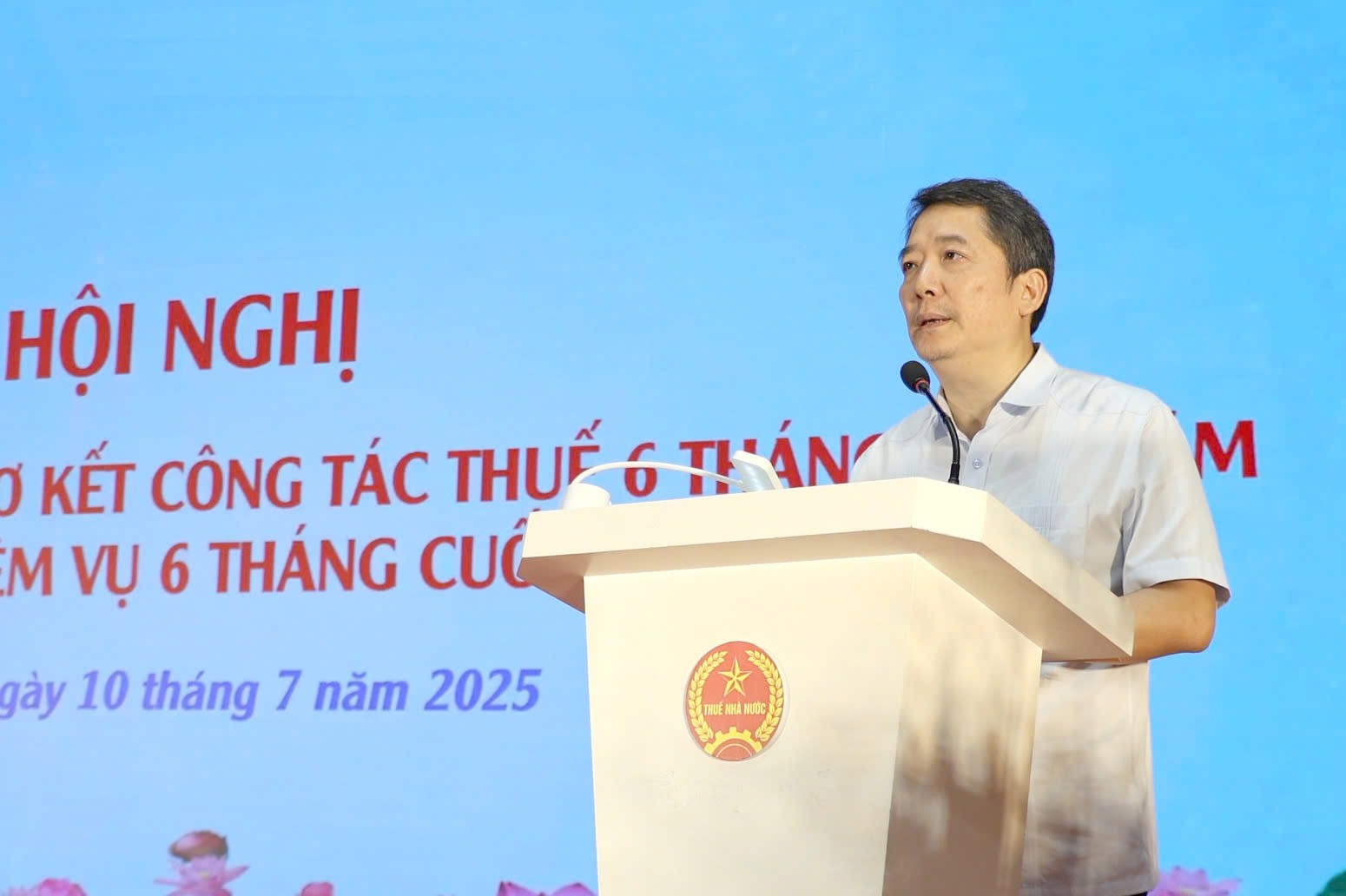 Thứ trưởng Bộ Tài chính Cao Anh Tuấn phát biểu tại hội nghị. Ảnh: BTC Thứ trưởng Bộ Tài chính Cao Anh Tuấn phát biểu tại hội nghị. Ảnh: BTC