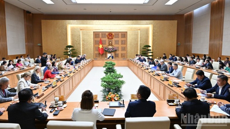 Mong muốn các doanh nghiệp Hoa Kỳ tăng cường đầu tư chất lượng cao vào Việt Nam Mong muốn các doanh nghiệp Hoa Kỳ tăng cường đầu tư chất lượng cao vào Việt Nam
