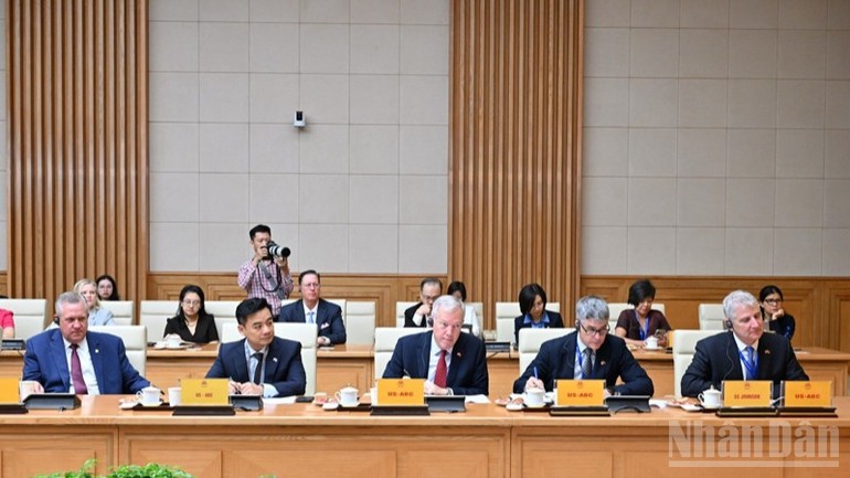 Mong muốn các doanh nghiệp Hoa Kỳ tăng cường đầu tư chất lượng cao vào Việt Nam Mong muốn các doanh nghiệp Hoa Kỳ tăng cường đầu tư chất lượng cao vào Việt Nam