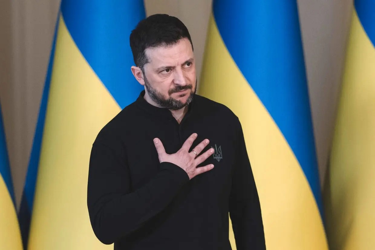 Tổng thống Zelensky phát biểu trong một cuộc họp báo ở Kyiv, Ukraine, ngày 12/3/2025. (Ảnh: Getty Images) Tổng thống Zelensky phát biểu trong một cuộc họp báo ở Kyiv, Ukraine, ngày 12/3/2025. (Ảnh: Getty Images)