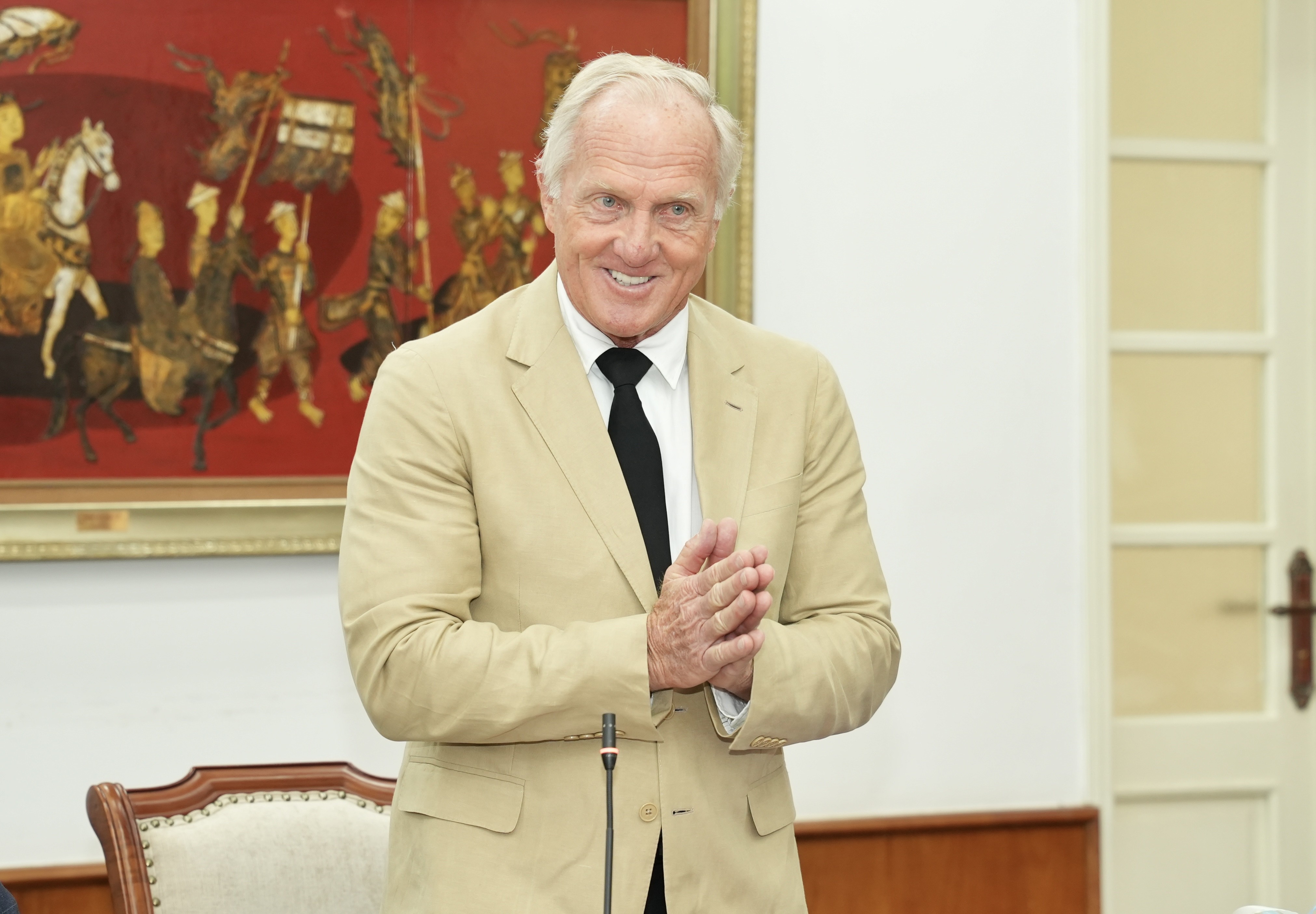 Ông Greg Norman được bổ nhiệm là Đại sứ Du lịch Việt Nam nhiệm kỳ 2025 - 2030 Ông Greg Norman được bổ nhiệm là Đại sứ Du lịch Việt Nam nhiệm kỳ 2025 - 2030