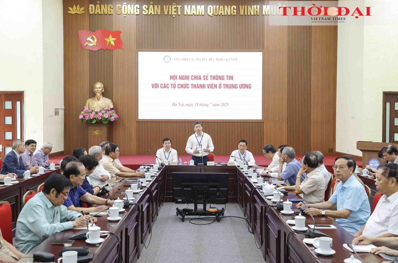 The Conference on information sharing with Central member organizations, hosted by VUFO (Photo: Dinh Hoa) The Conference on information sharing with Central member organizations, hosted by VUFO (Photo: Dinh Hoa)