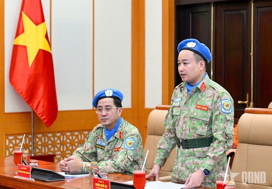 3 sĩ quan Quân đội nhân dân Việt Nam nhận nhiệm vụ gìn giữ hòa bình Liên hợp quốc 3 sĩ quan Quân đội nhân dân Việt Nam nhận nhiệm vụ gìn giữ hòa bình Liên hợp quốc