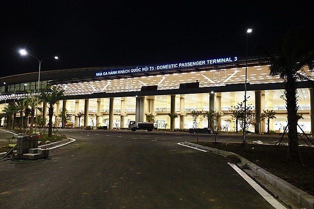 Domestic passenger Terminal 3 at Tan Son Nhat International Airport located in Ho Chi Minh City..