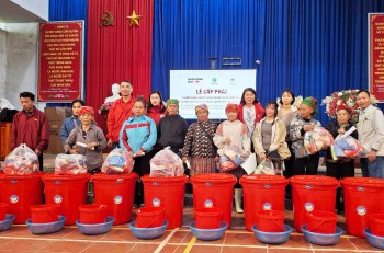 Hơn 45.000 người dân được Oxfam hỗ trợ phục hồi sinh kế sau bão Yagi