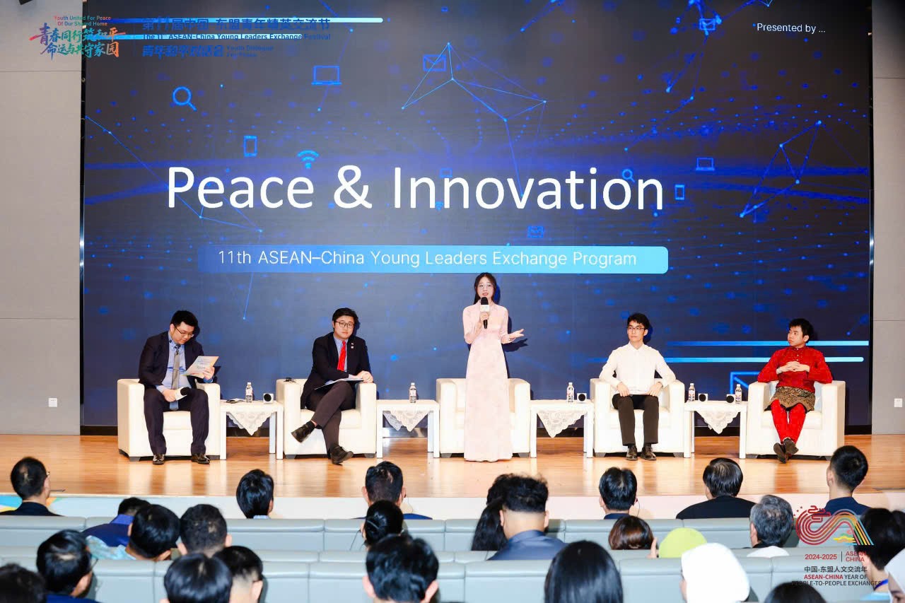 Thanh niên Việt Nam lan tỏa thông điệp Thanh niên Việt Nam lan tỏa thông điệp về hòa bình và đổi mới tại Trung Quốc
