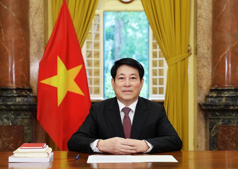 Vietnamese President Luong Cuong offers congratulations on the UN's 80th founding anniversary on August 1. (Photo: VNA) Vietnamese President Luong Cuong offers congratulations on the UN's 80th founding anniversary on August 1. (Photo: VNA)
