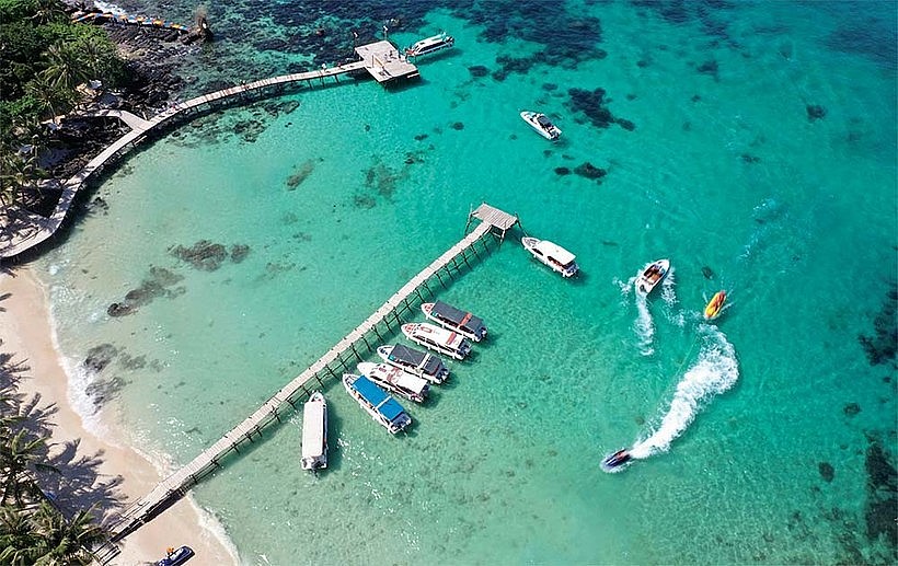 Phu Quoc island is a favourite destination of both domestic and international visitors. (Photo: baodautu.vn) Phu Quoc island is a favourite destination of both domestic and international visitors. (Photo: baodautu.vn)