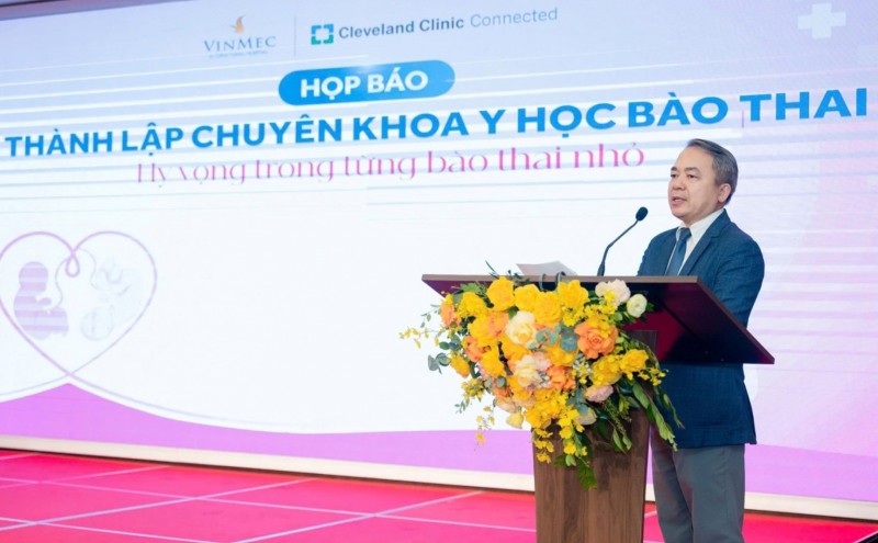 VINMEC ra mắt Chuyên khoa Y học Bào thai: Bước ngoặt trong điều trị trước sinh tại Việt Nam VINMEC ra mắt Chuyên khoa Y học Bào thai: Bước ngoặt trong điều trị trước sinh tại Việt Nam