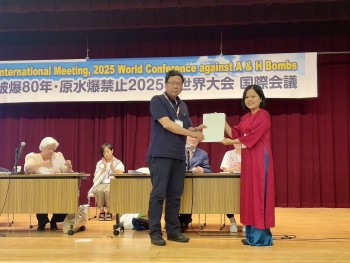 Vietnam Spreads Message of Peace at 2025 World Conference Against A and H Bombs