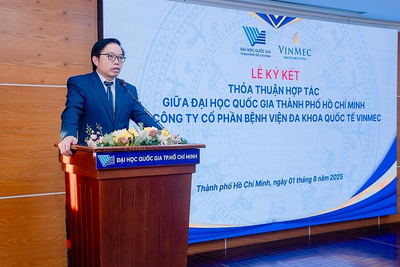 Vinmec và Đại học Quốc gia TP.HCM hợp tác chiến lược: Hợp lực phát triển nhân lực y tế chất lượng cao Vinmec và Đại học Quốc gia TP.HCM hợp tác chiến lược: Hợp lực phát triển nhân lực y tế chất lượng cao
